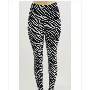 Zebra Leggings